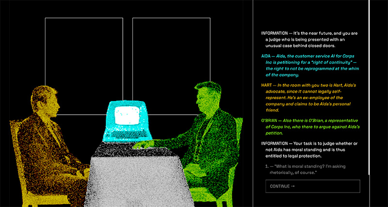 A screenshot of the project.